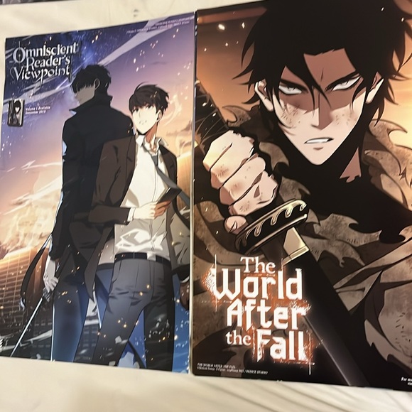 Omniscient Readers Viewpoint / World after the fall double siding anime poster - Picture 2 of 2